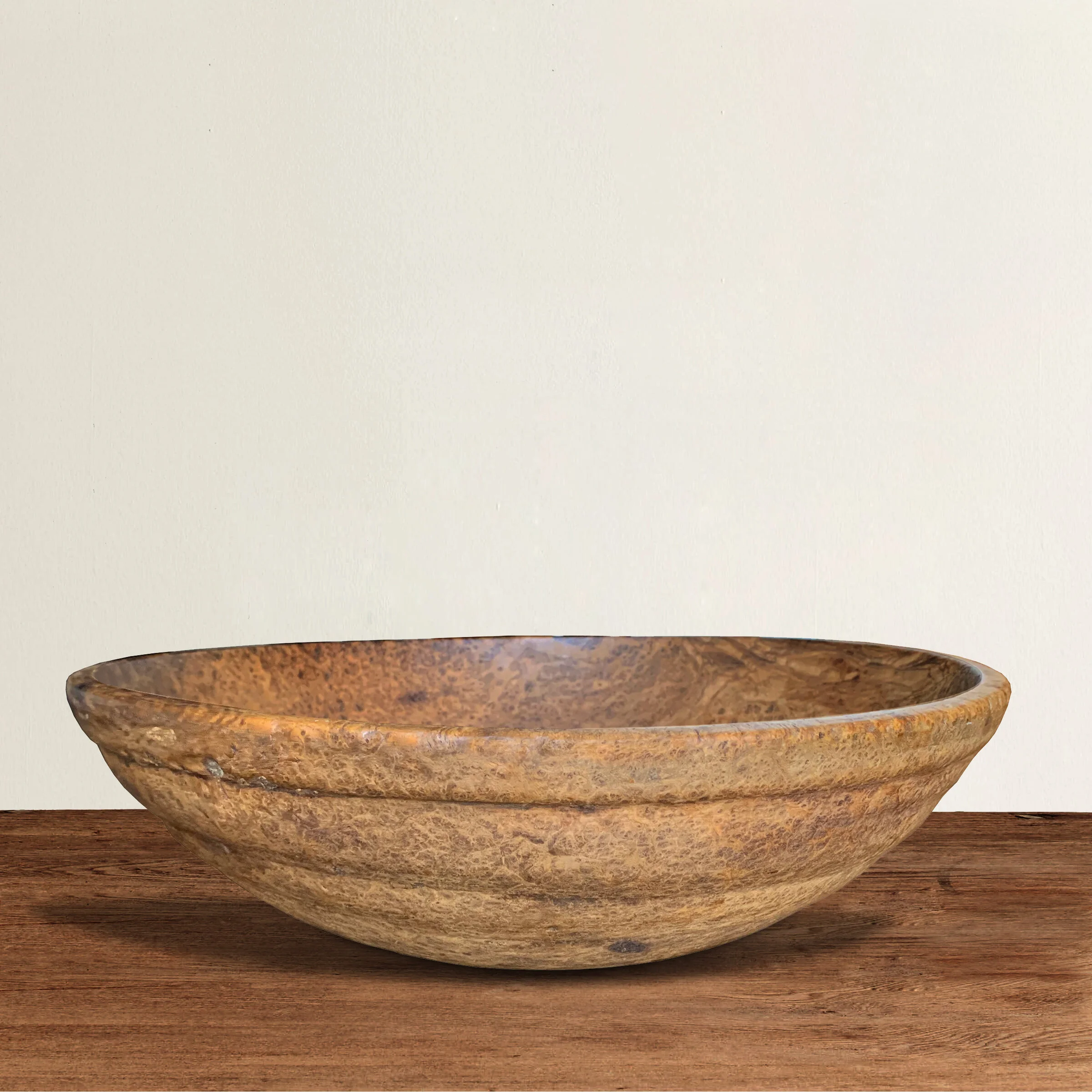 18th Century Early American Ash Burl Bowl — RIGHT | PROPER